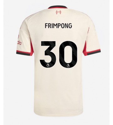 Liverpool Jeremie Frimpong #30 Udebanetrøje 2025-26 Kortærmet